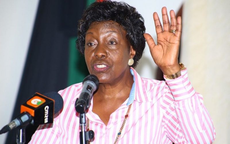 Kitui Governor Charity Ngilu. PHOTO/Courtesy.