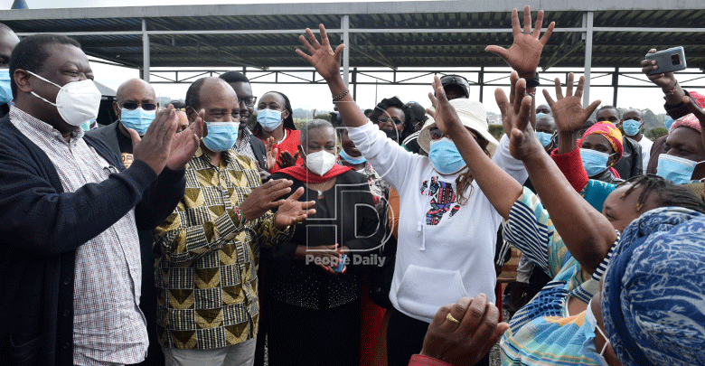 Raila, Mudavadi allies split over Uhuru Western tour