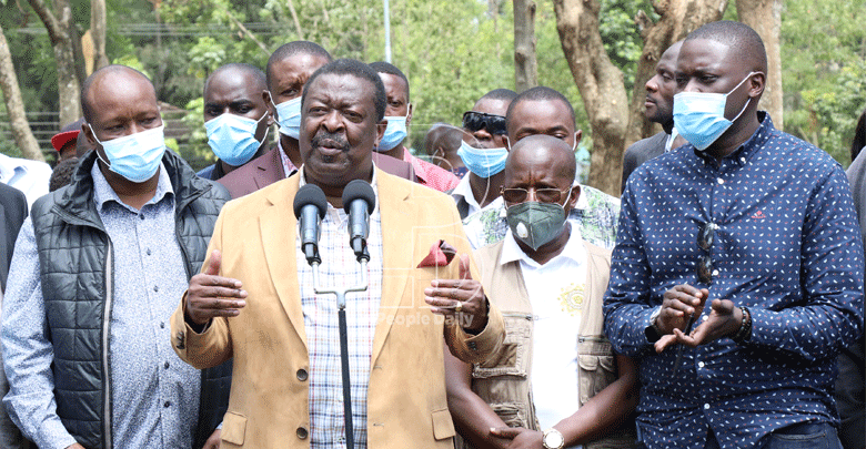 Conduct 2022 elections as scheduled, says Mudavadi