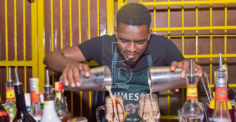 Man behind the bar: Master of mixing drinks in business