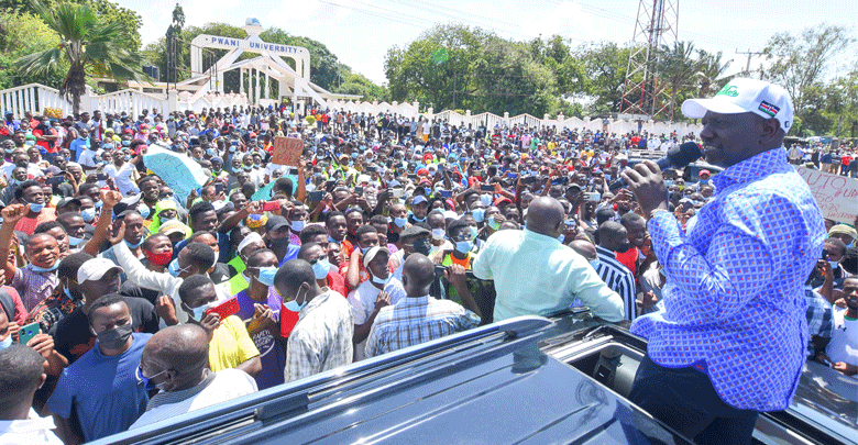 Inside Ruto, Raila intensive Coast forays