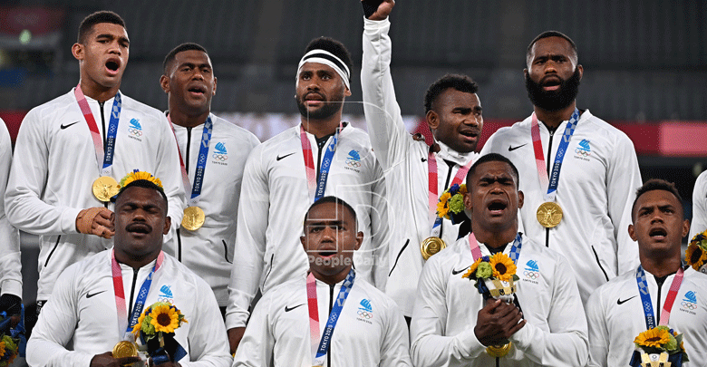 Rampant Fiji retain rugby gold medal