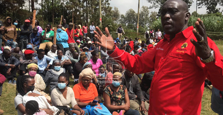 Jubilee Party’s candidate Njama traverses Kiambaa for votes