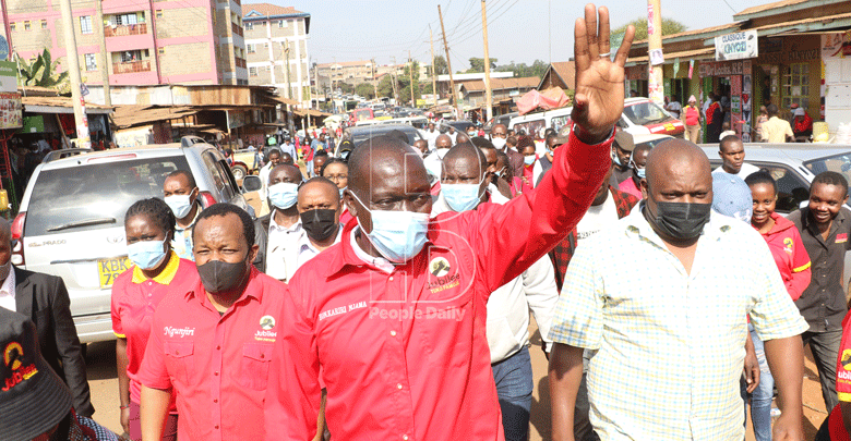 Storm in Jubilee over  Kiambaa mini-poll loss