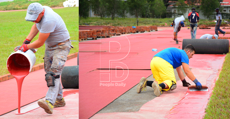 ‘Legacy’ synthetic track laid at Kenyatta University