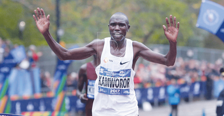 Gutted Kamworor drops out of Olympics Games due to ankle injury