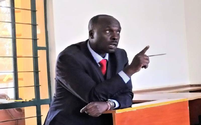 Aggrey Muchelule’s lawyer accuses police of intention to plant evidence