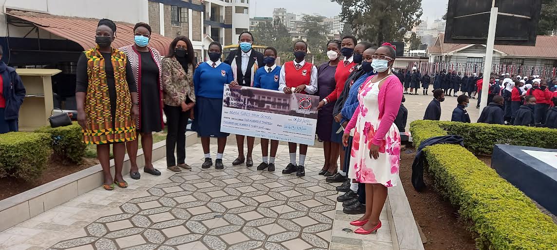 Ngara Girls School alumnae pays school fees for 10 needy girls