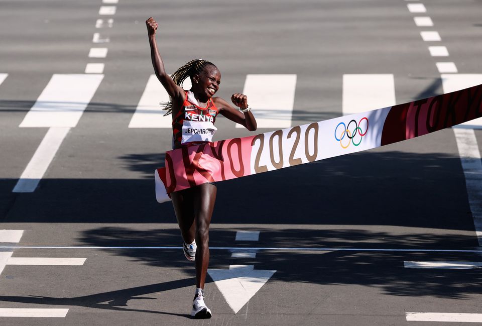 Tokyo Olympic: Kenya’s Jepchirchir wins women’s marathon, Brigid Kosgei finishes second