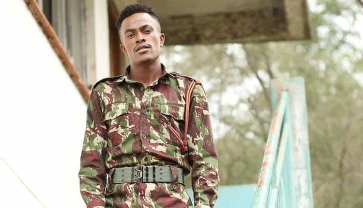 Guns and mics: Meet the singing cop – Raymond Wambua aka Ray Bwoy