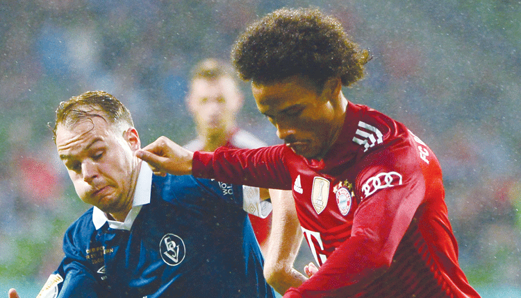 Bayern stand by embattled Sane despite fans’ jeers