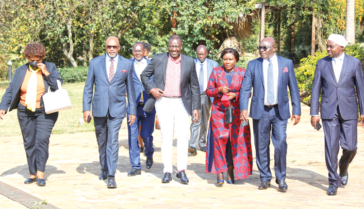 Ruto trashes Uhuru’s meeting to unite former Nasa leaders