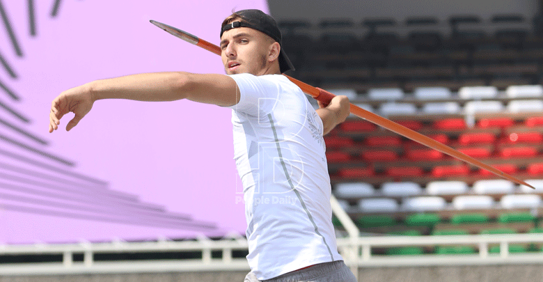 Pole Kolodziejczak eager to meet Yego, as his team trains at Kasarani upon arrival for WU20 Championships