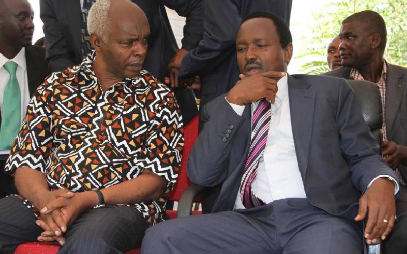 Governor Kibwana questions Kalonzo’s clearance by DCI on Yatta land saga