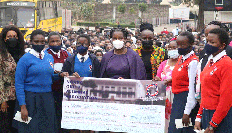 Pangani alumni go back to support school