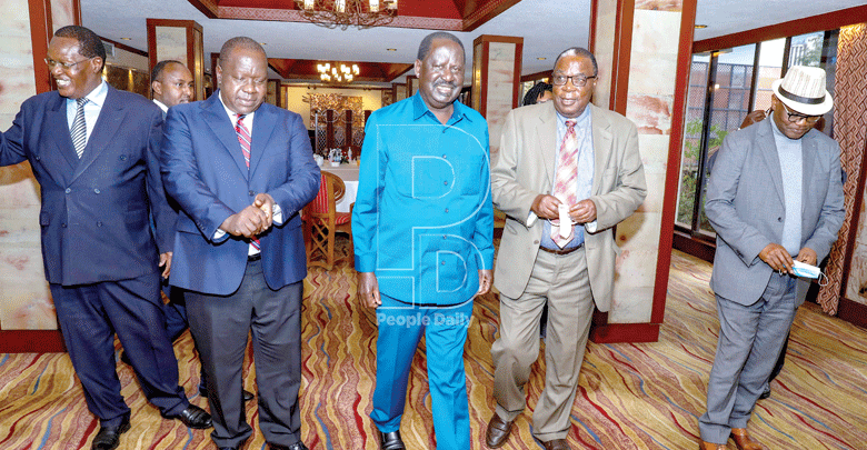 ODM leader Raila Odinga in plot to lock rivals out of strongholds