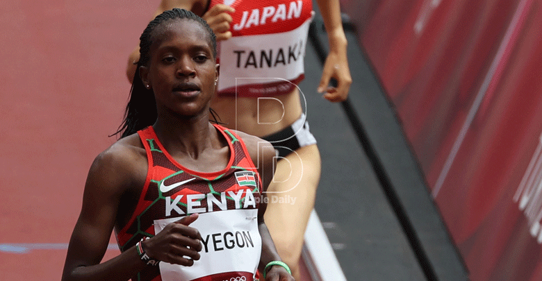 Kipyegon on track to defend 1,500m women gold title