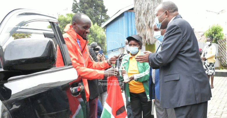 Silver medallist Rotich gets hero’s welcome in Kericho