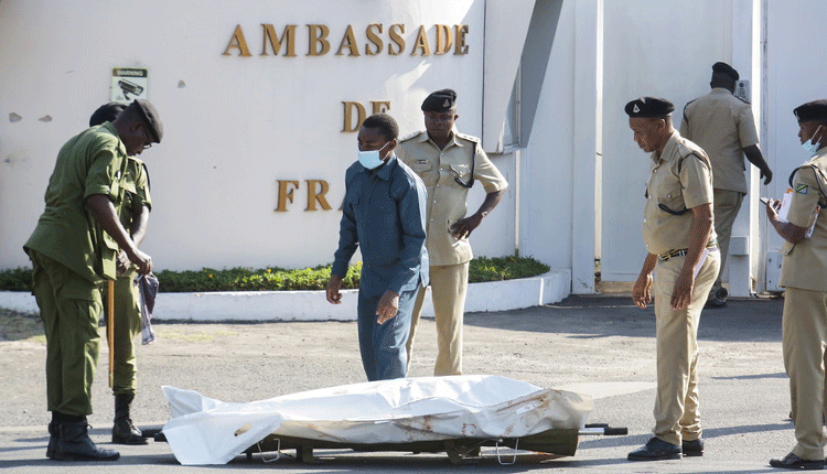 Gunman kills four people near French embassy in Tanzania