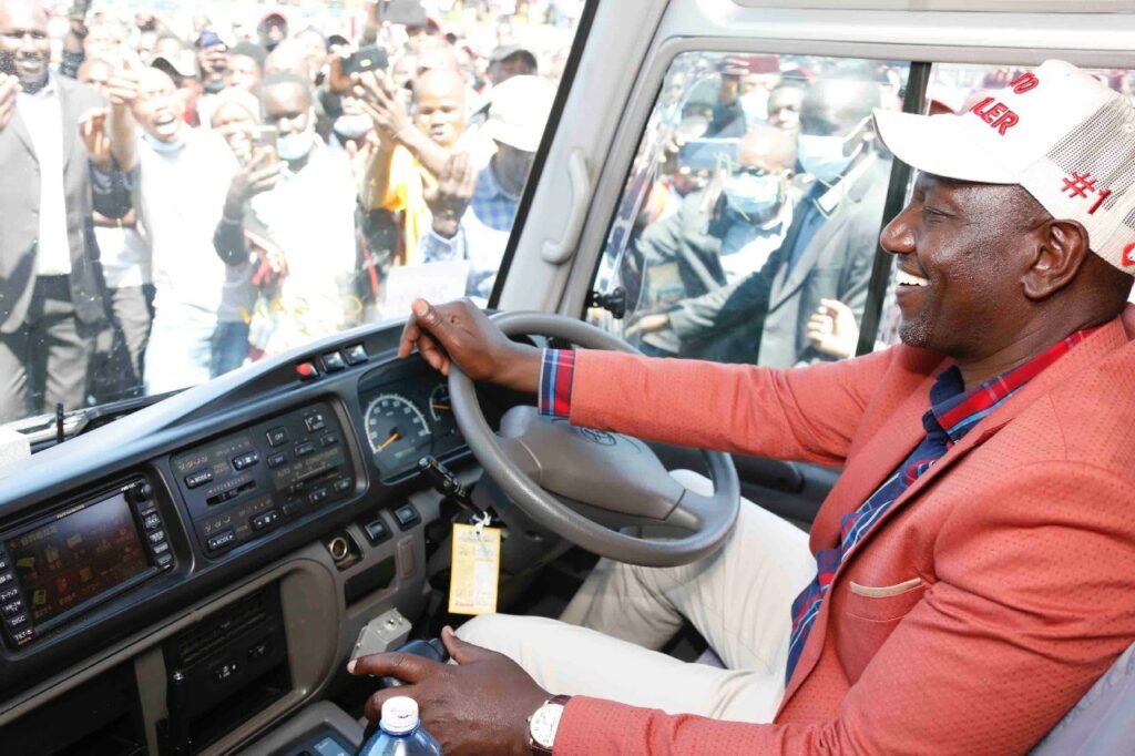 Drivers attached to DP William Ruto withdrawn