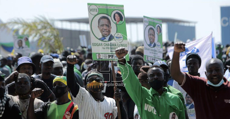 Zambia waits for new head after election