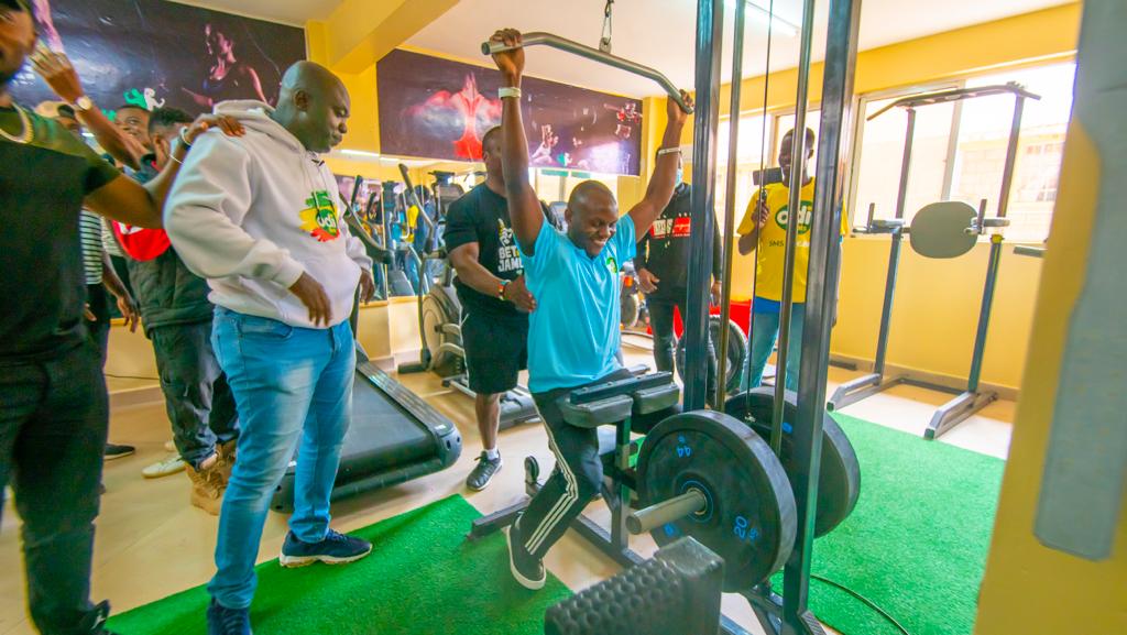 Ugali Man opens state-of-the-art gym in Rongai