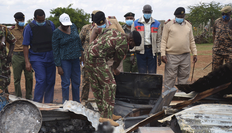 Bandits torch Laikipia school, day after NSAC steps in to stop havoc