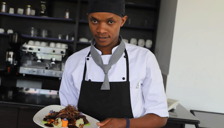 Chef John Njoroge – sous chef at Green Park Sundowner Hotel