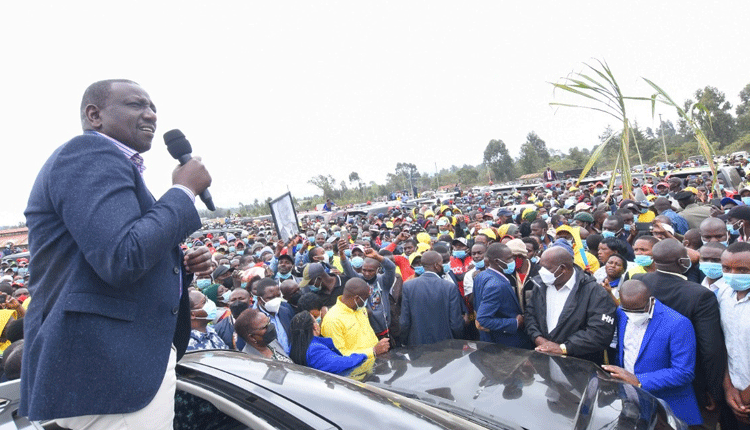 Senior officials fighting my State House bid, says Ruto