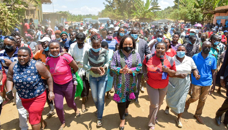 Waiguru finds feet in Ruto’s camp after series of flip-flops