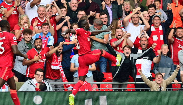 Senegalese netted in his ninth league match in a row against Crystal Palace