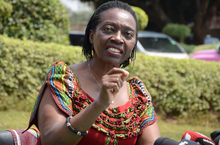 Azimio la Umoja - One Kenya running mate Martha Karua. PHOTO/File