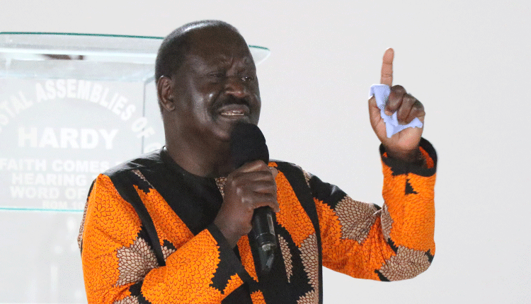 Raila denies claims by opponents about dark forces and witchcraft