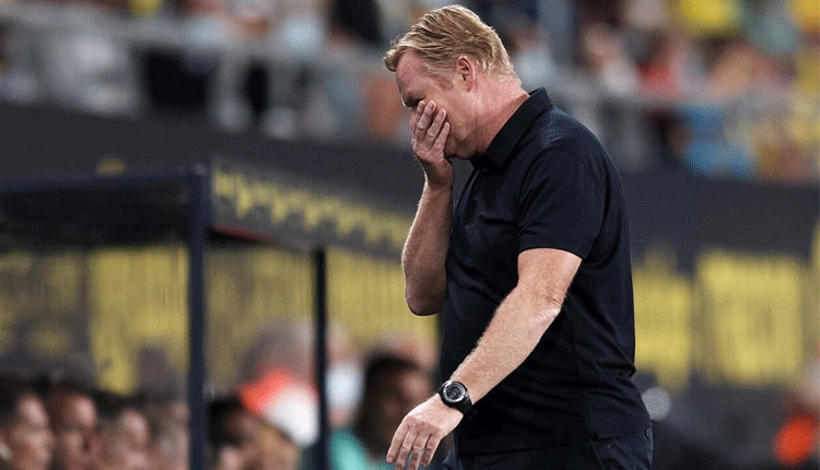 Benfica loss leaves Koeman on brink at Barcelona