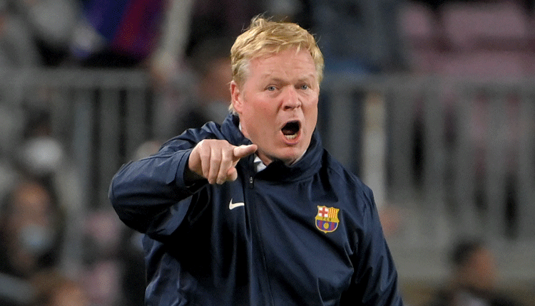 Koeman hopes for extra time as Barca readies for Benfica