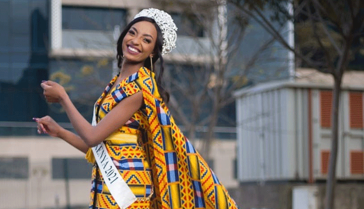 Hail the Queen: Sharon Obara, 22, recently crowned Miss World Kenya 2021