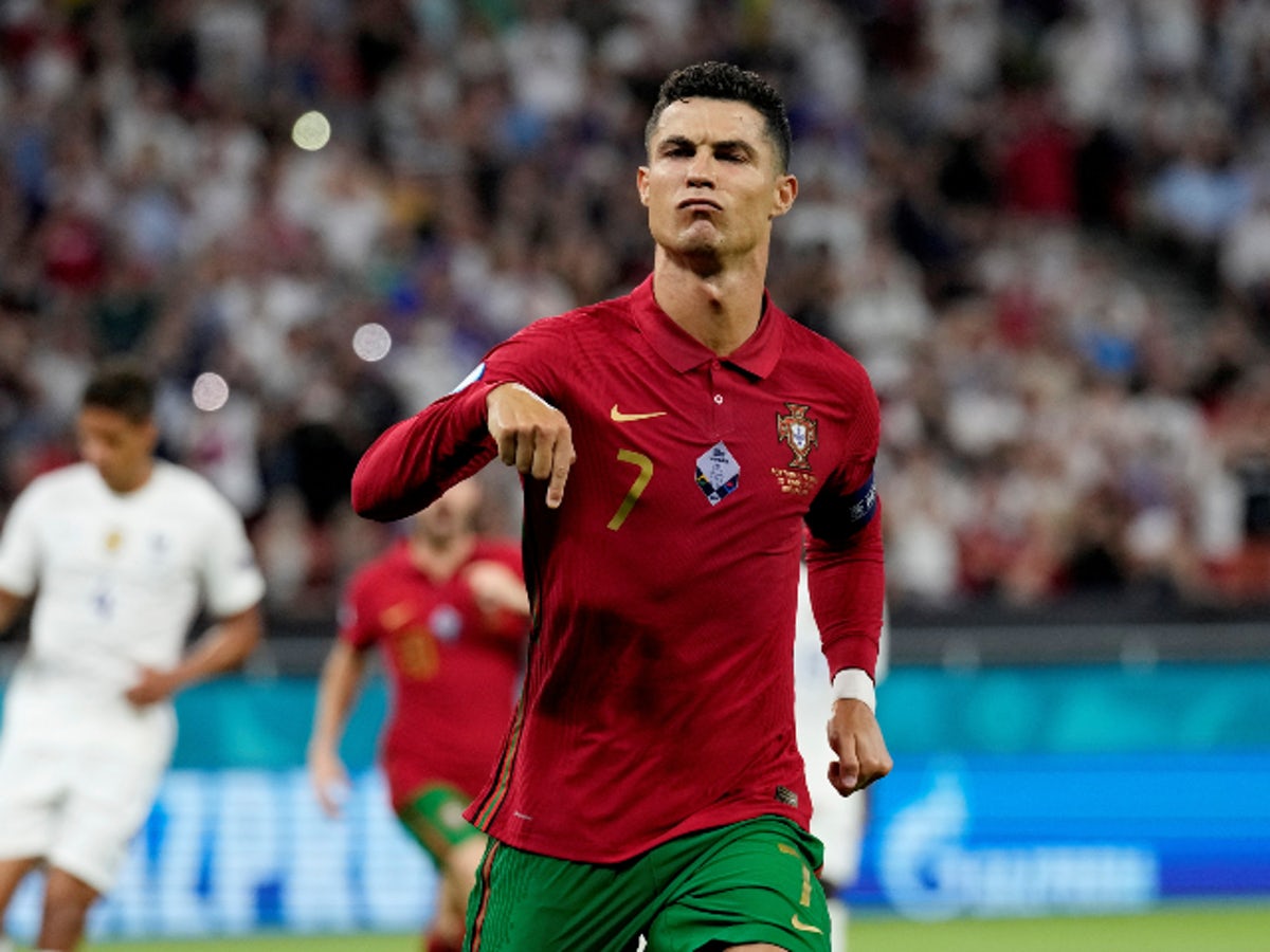 Cristiano Ronaldo snatches late winner for Portugal to become all-time top scorer