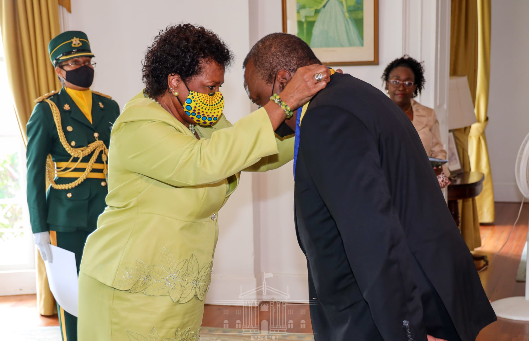 President Uhuru handed prestigious award by Barbados PM