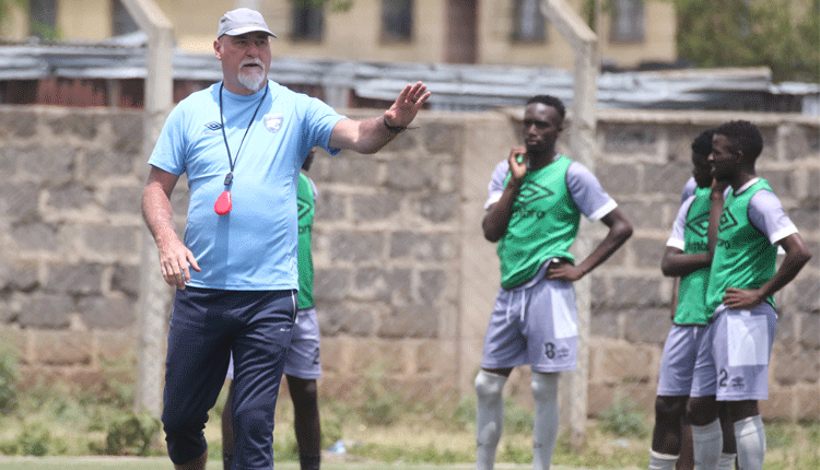 AFC Leopards coach Aussems admits struggle ahead of FKF Premier League