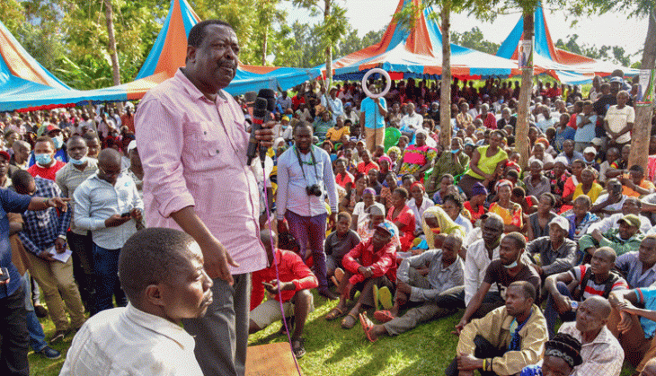 Raila, Ruto stage onslaught  on Mudavadi’s Western turf