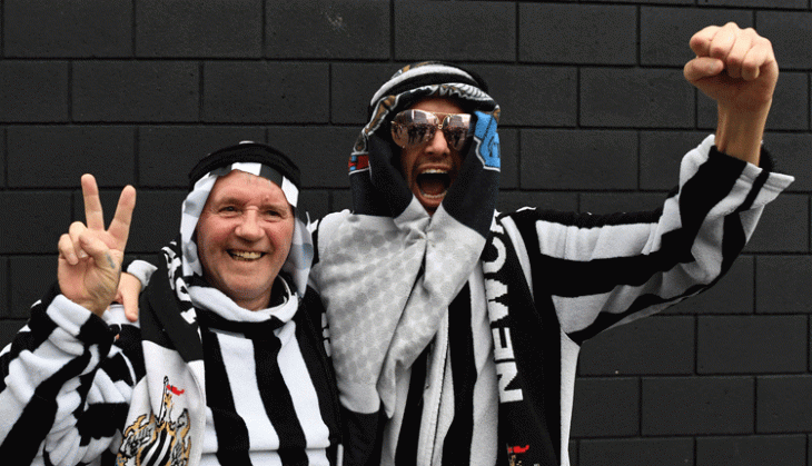 Newcastle ask fans not to wear Arab-style clothing after Saudi takeover