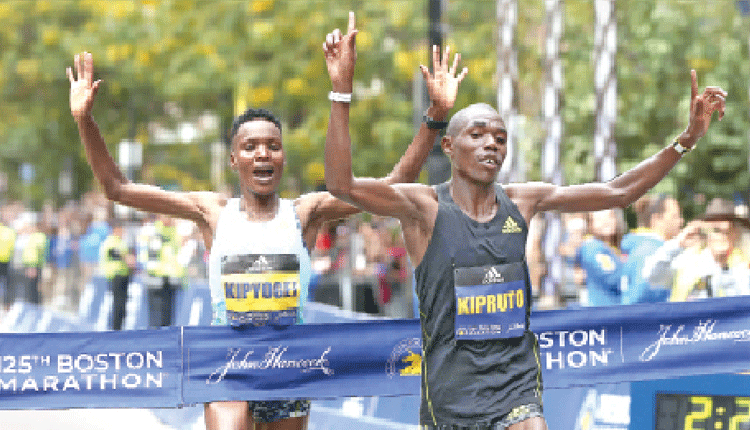 Benson Kipruto, Diana Kipyogei dominate men and women races in United States