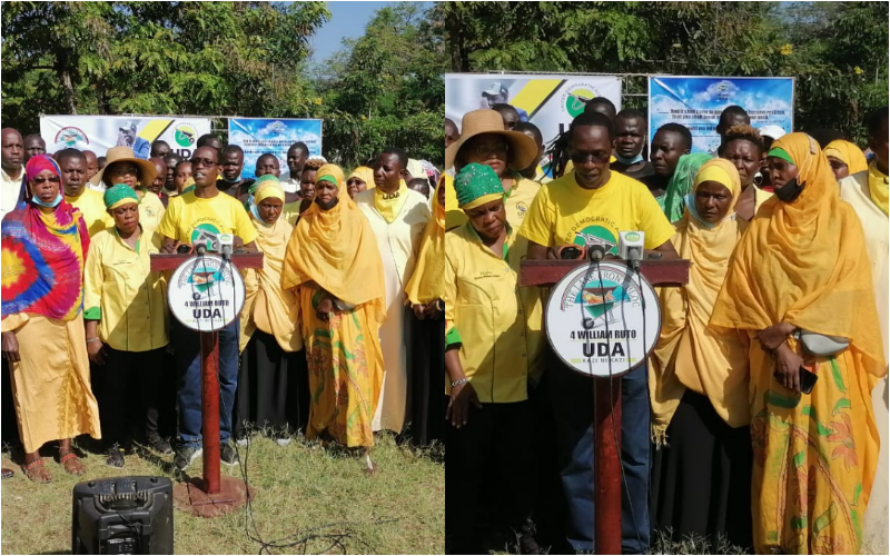 UDA officials in Nyanza launch Ruto campaigns