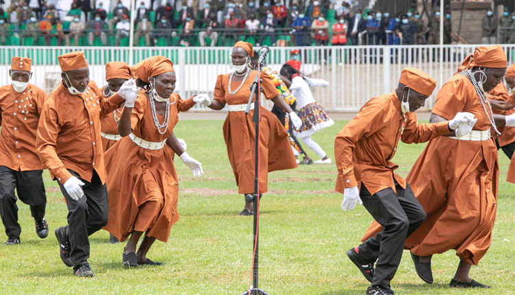 Song and dance, military parades light up occasion