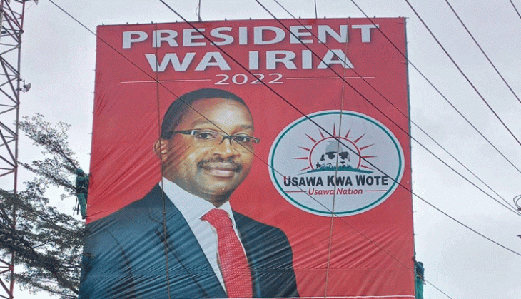 Mwangi wa Iria claims he has 10 million votes ahead of August polls