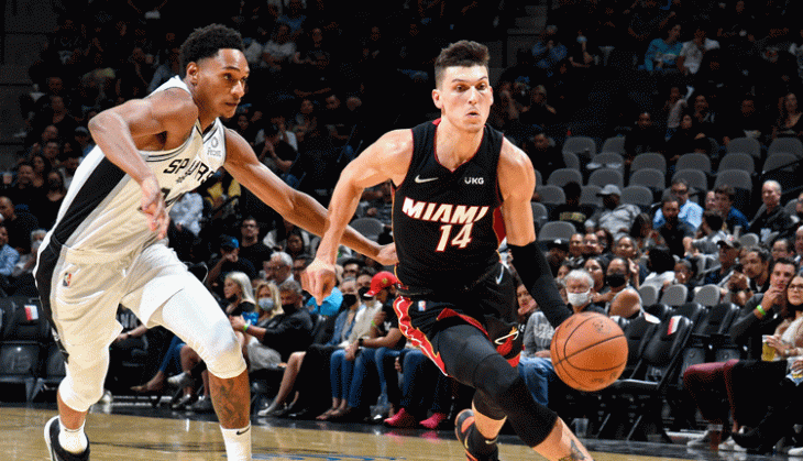 Herro hailed as Heat hammer banged-up Bucks in NBA