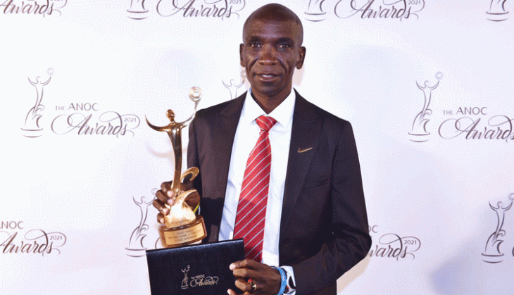 World marathon record holder Eliud Kipchoge is best Olympics athlete