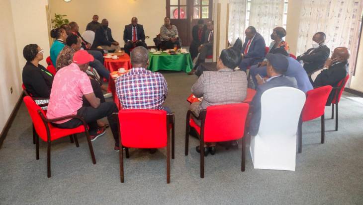 Jubilee Party caucus hints at kicking out Ruto at upcoming NDC