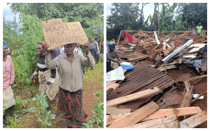 Irate residents set blaze homestead after shylock demolished widower’s house