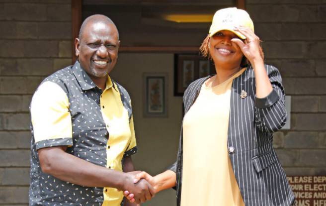 Karen Nyamu officially joins Ruto’s UDA, to vie for Nairobi Senator